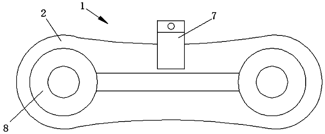 Bicycle chain convenient to splice