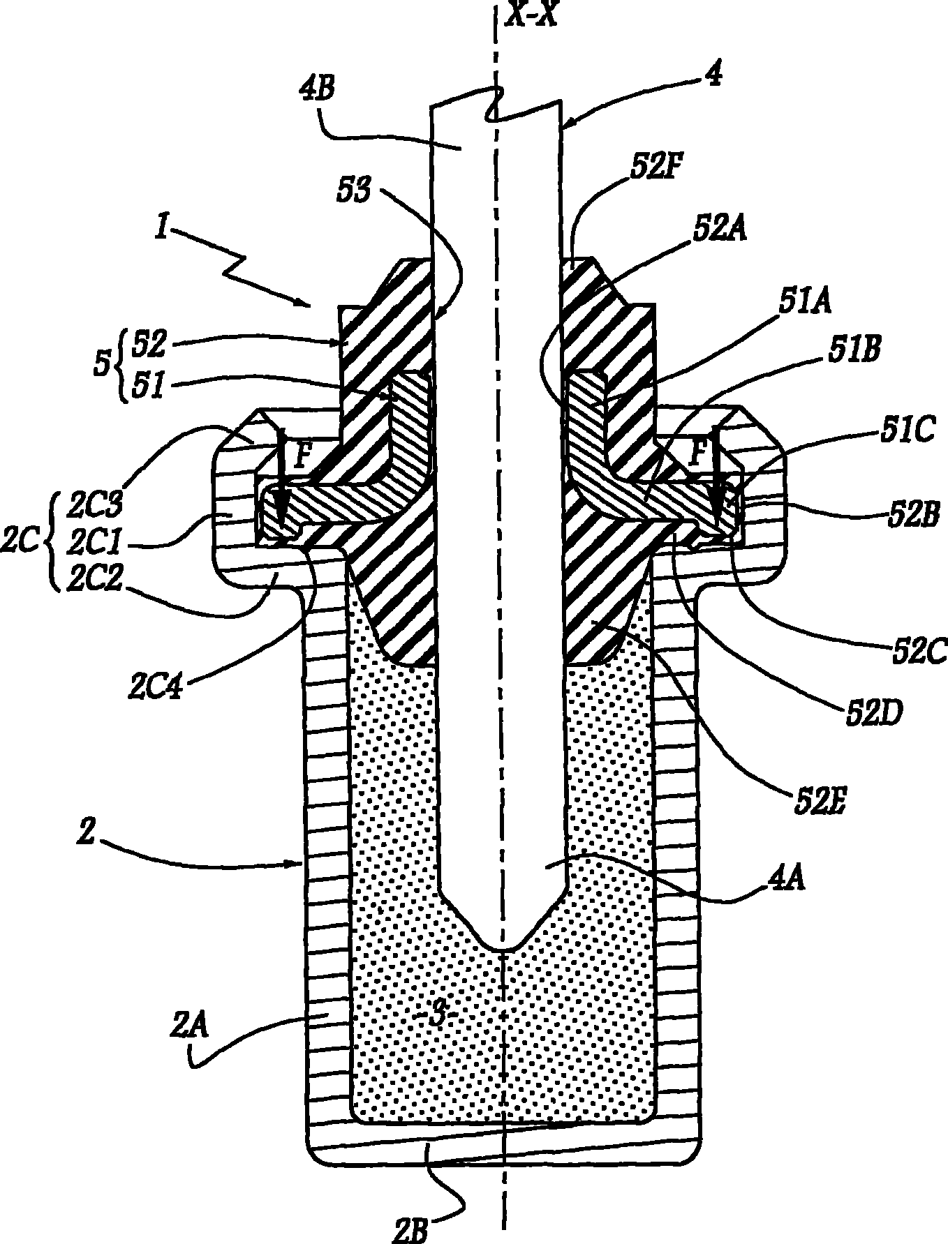 Thermostatic element, in particular, for a cooling circuit and a method for the production thereof