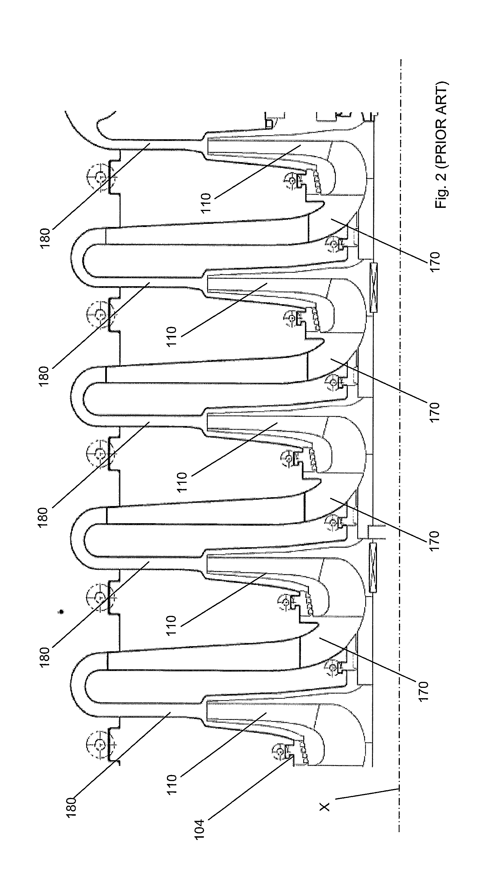 Centrifugal impeller and turbomachine