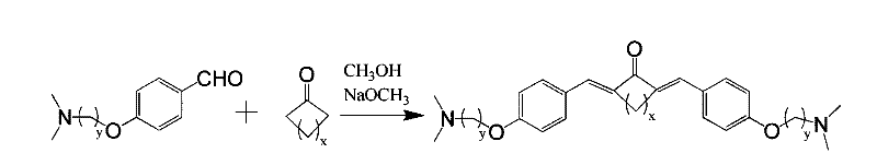 Application of 2(ammonia alkyloxy) phenyl pentadiene ketone compound in preparation of drugs for treating chemical ache and/or immunologic injury