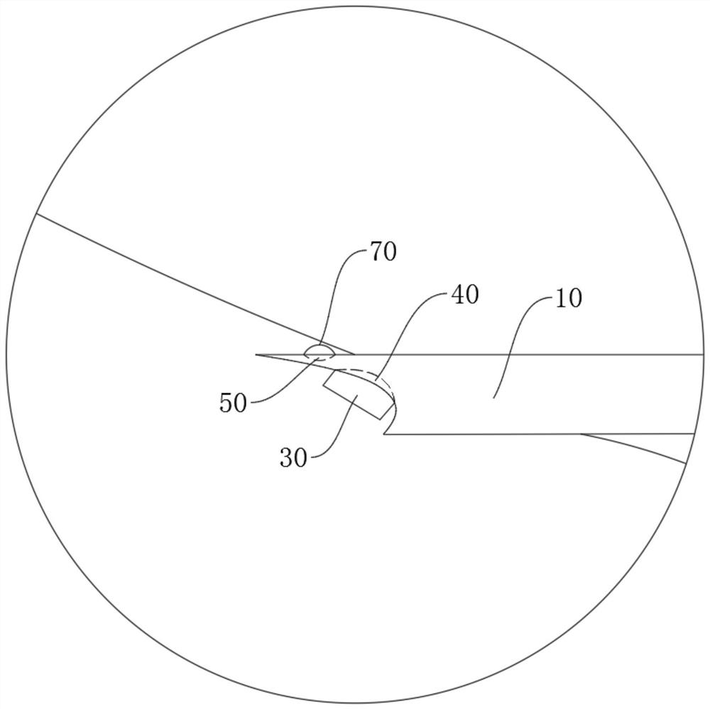 Spherical tank manhole anti-corrosion device and installation method of anti-corrosion device