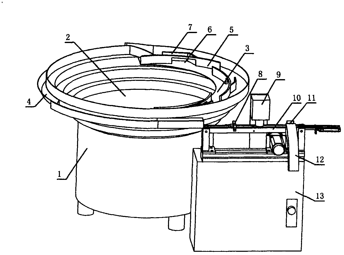 Method and equipment for automatically feeding badminton feathers