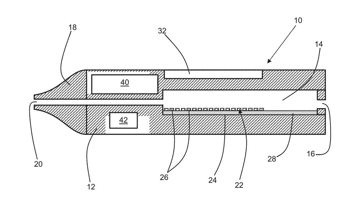 Aerosol-generating device with visual feedback device