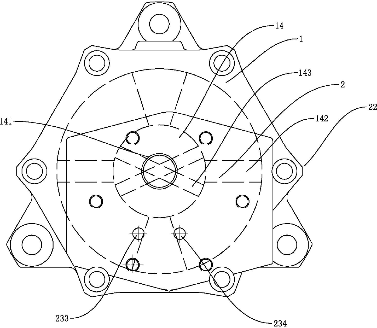 Hydraulic drive device