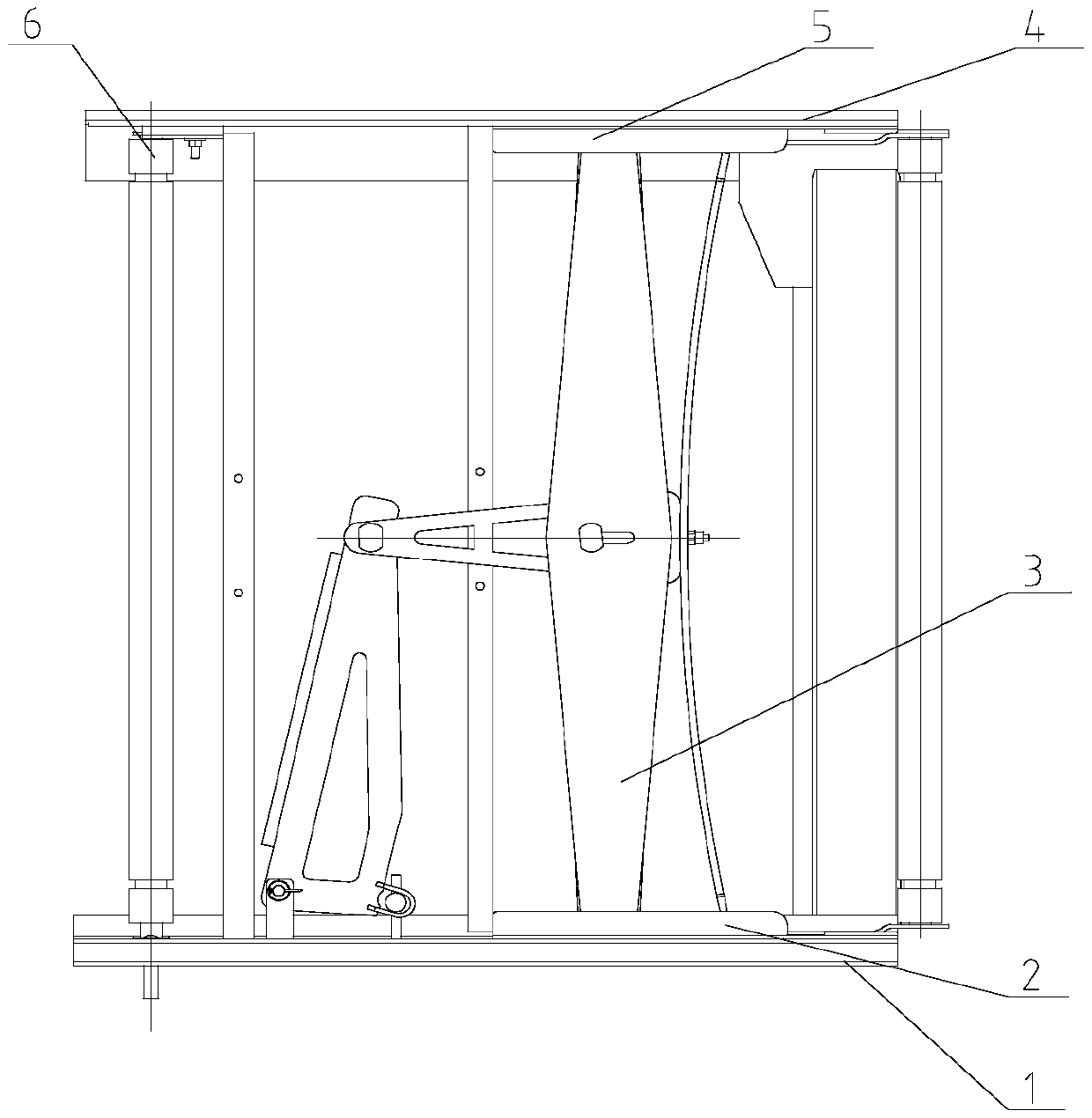 Conveyor belt tensioning device