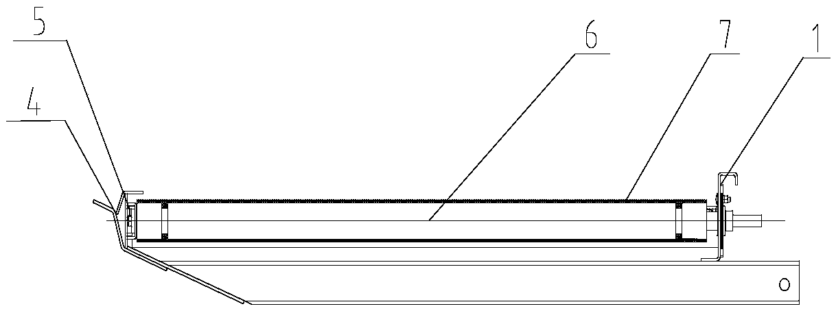 Conveyor belt tensioning device