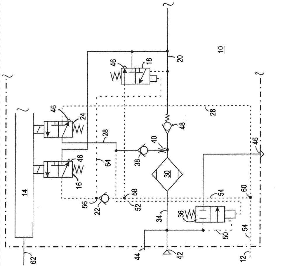 Compressed air processing system and method for operating compressed air processing system