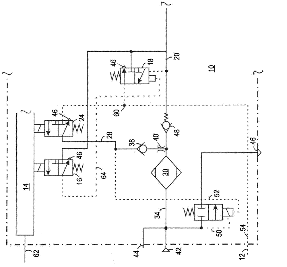 Compressed air processing system and method for operating compressed air processing system