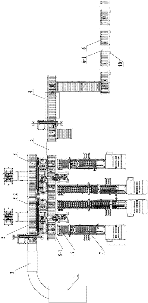 Spandex sorting encasing system and encasing method