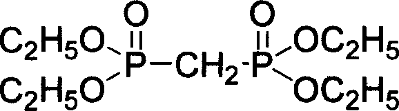 Method for preparing methodlene tetraethyl diphosphate