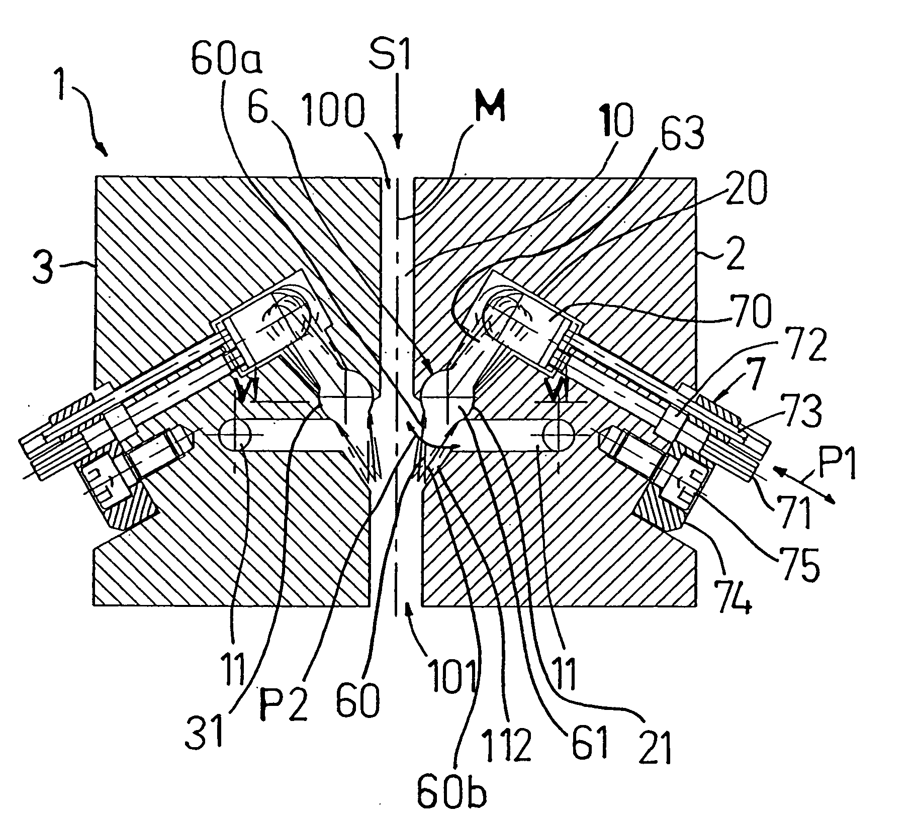 Coextrusion adapter