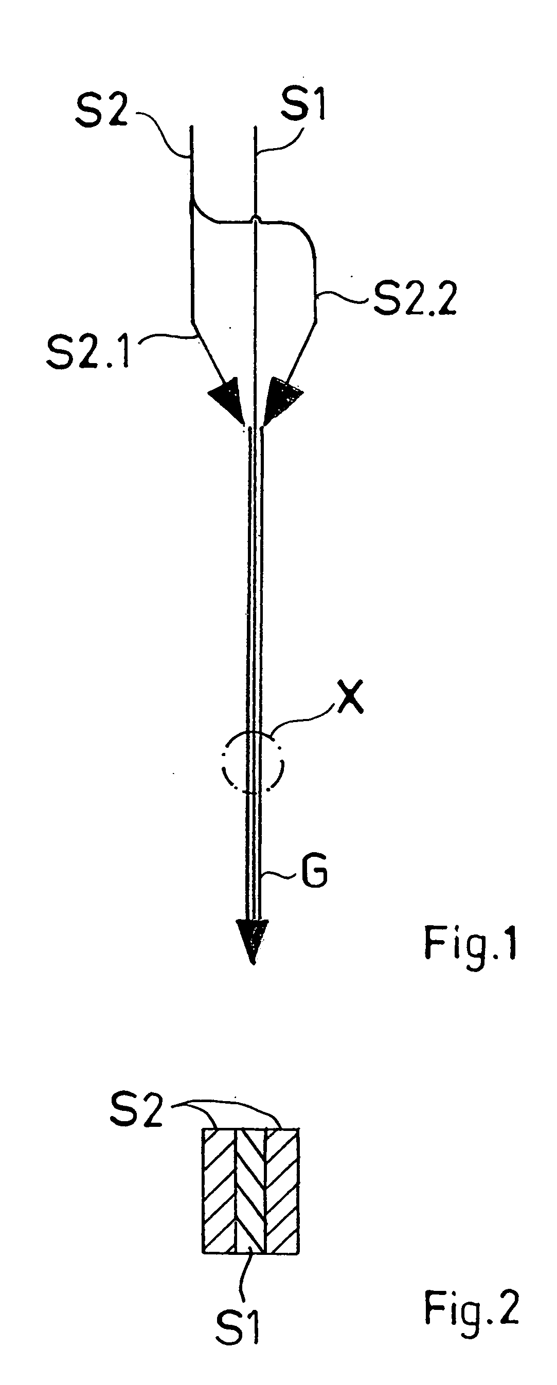 Coextrusion adapter