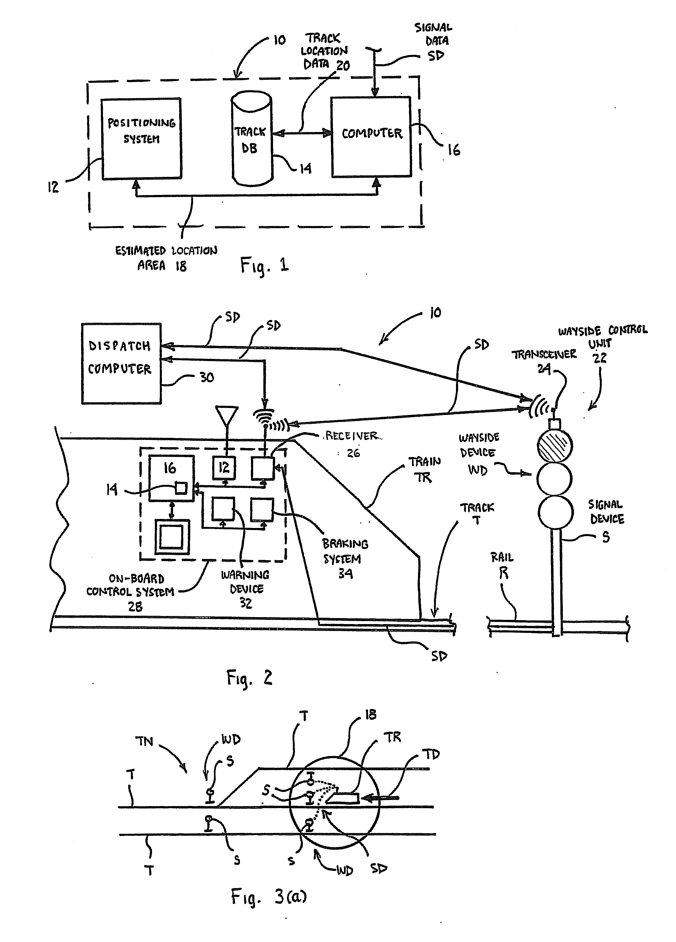 System and Method to Determine Train Location in a Track Network