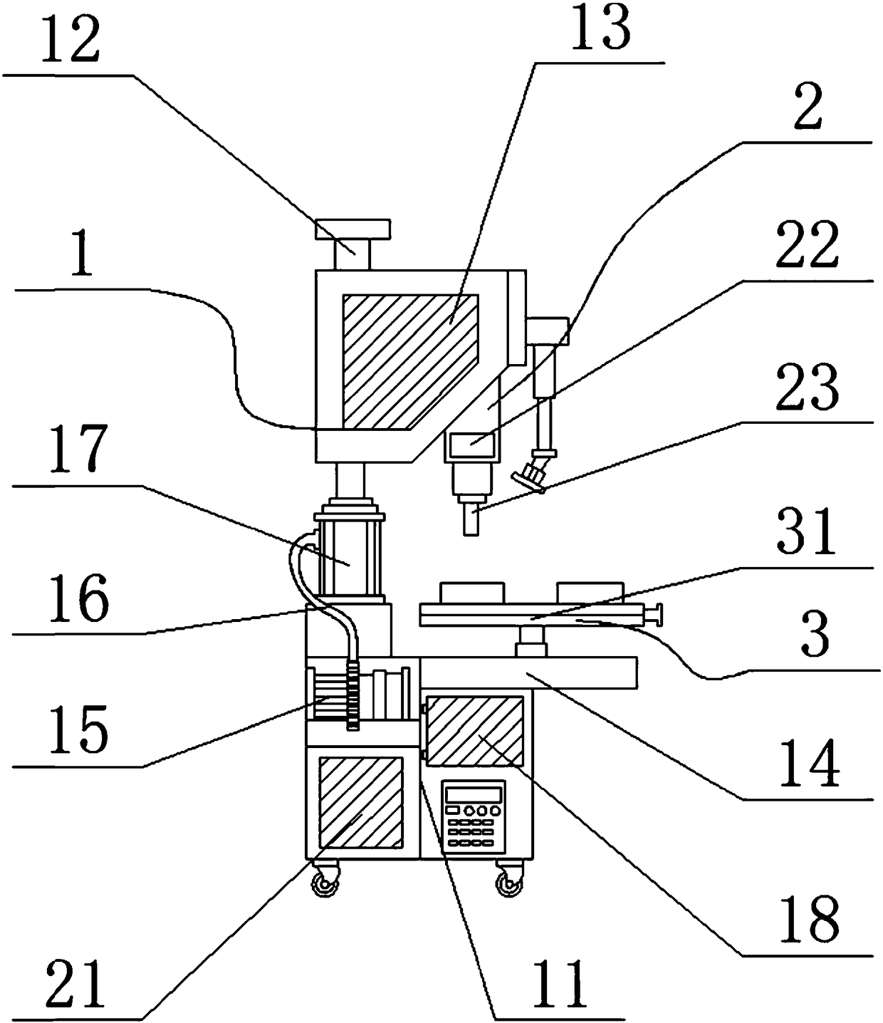 Ultrasonic automatic rotary disc type plastic welder