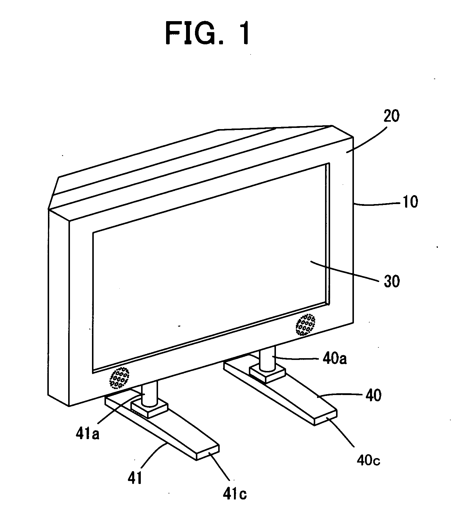 Panel-type television and plasma television