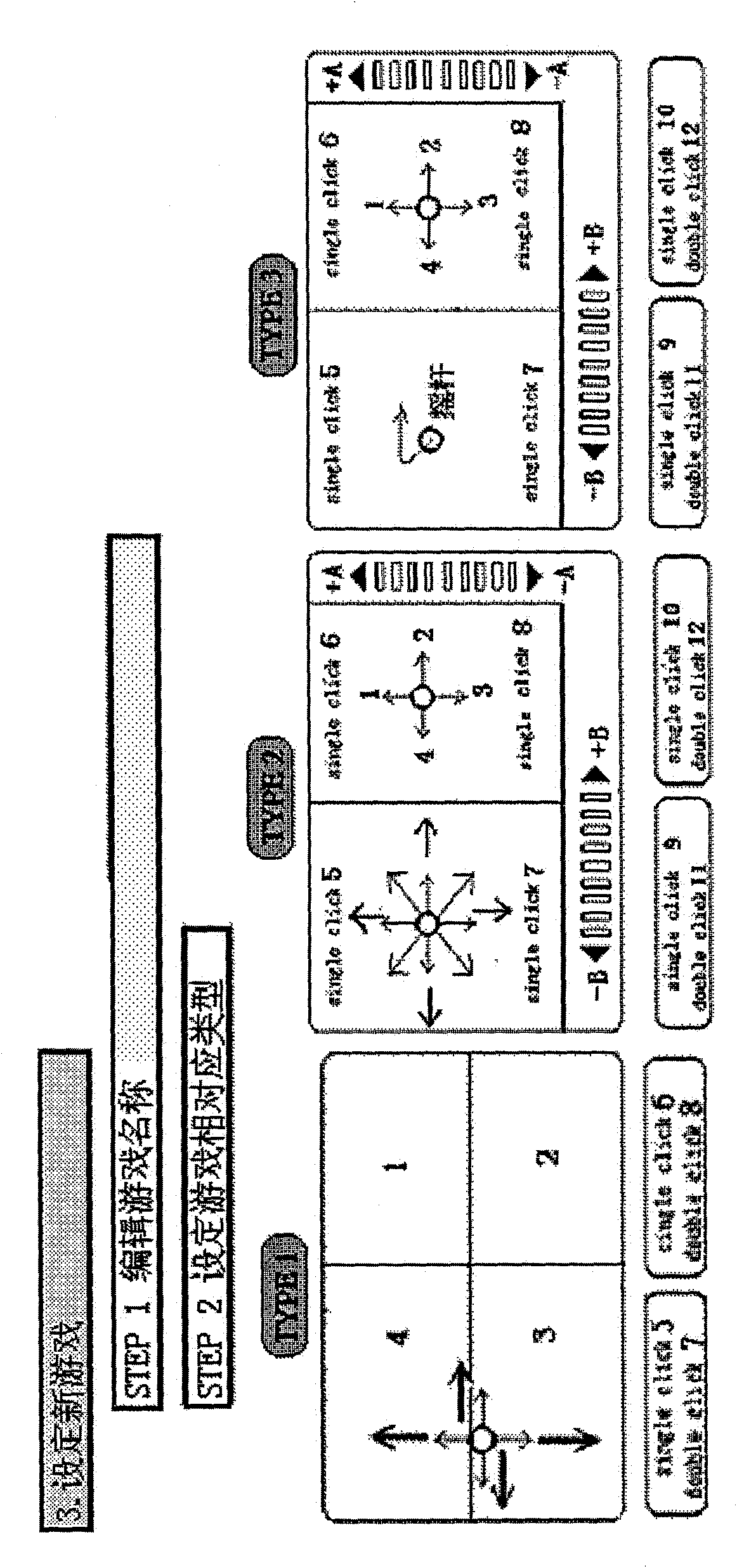 Method of using touch module as game controller