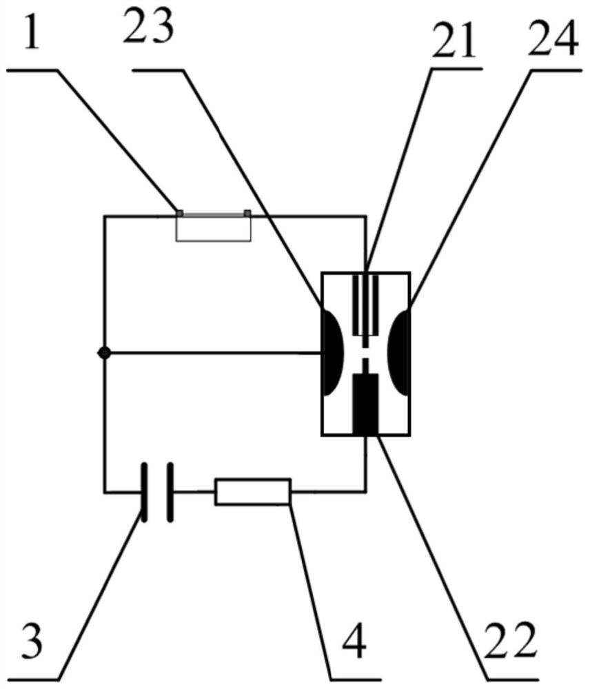 Marx generator triggered based on photoconductive switch and trigger circuit based on photoconductive switch