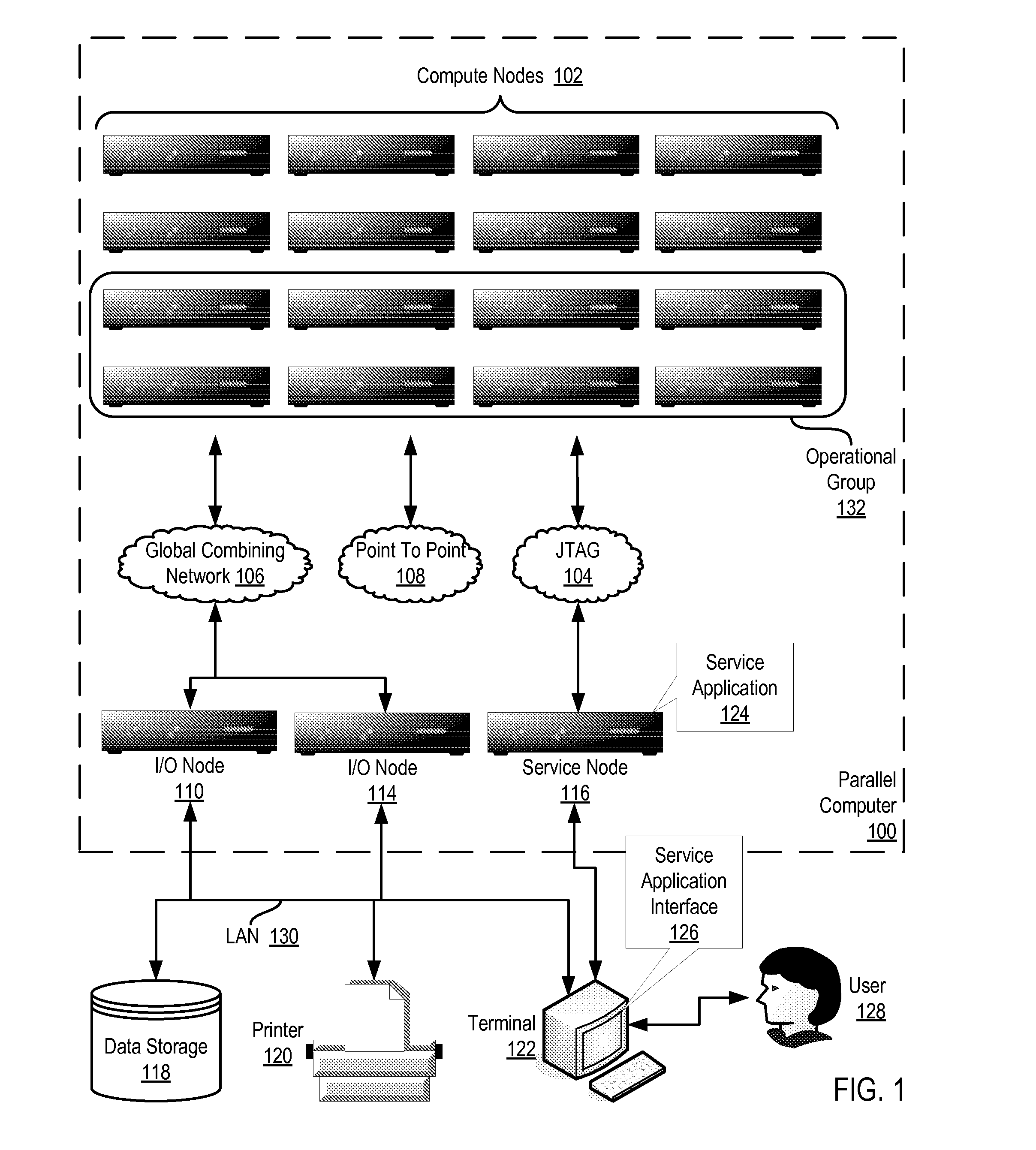Broadcasting Collective Operation Contributions Throughout A Parallel Computer