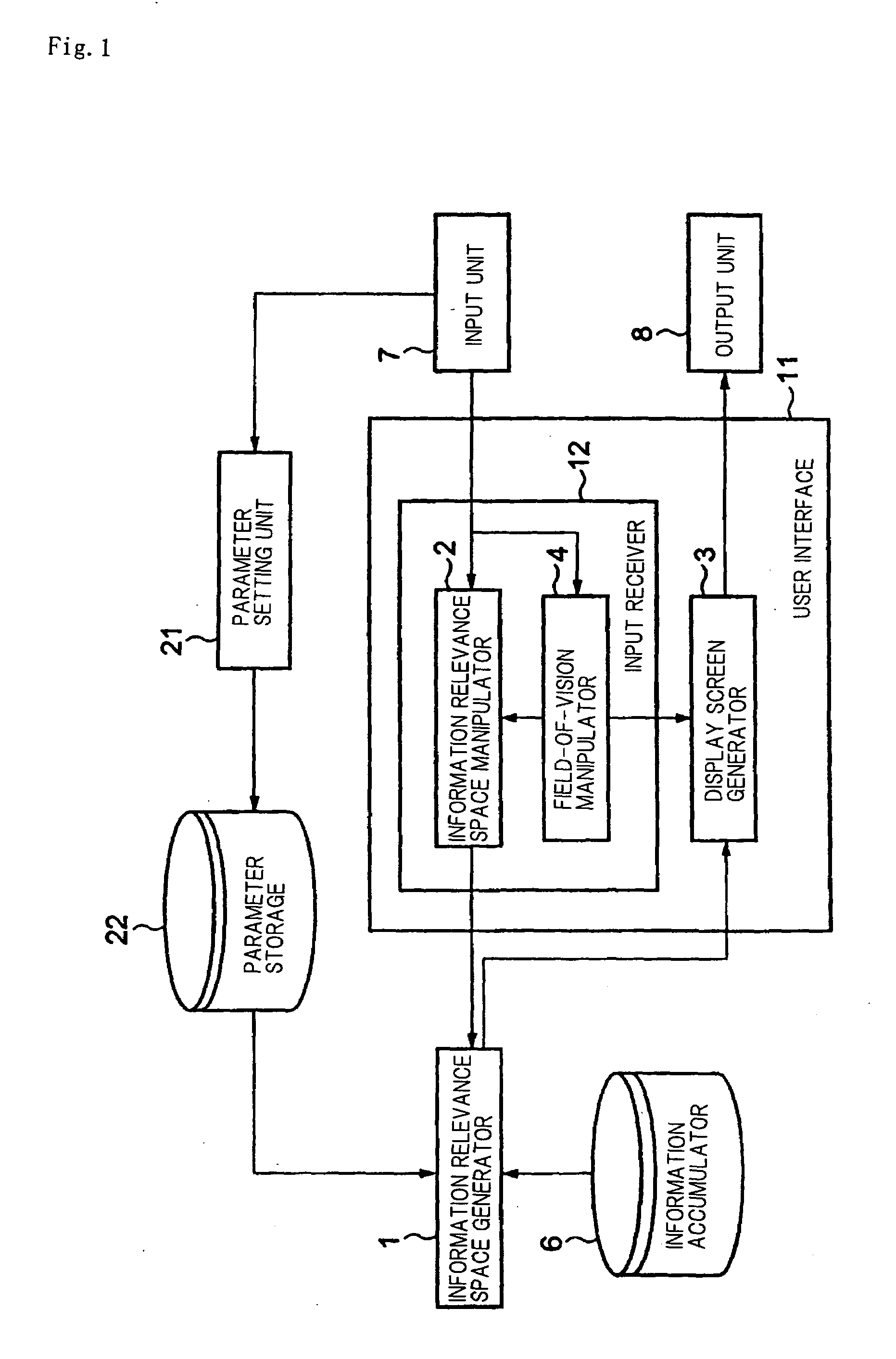 Information managing system, information managing method, and information managing program for managing various items of information of objects to be retrieved