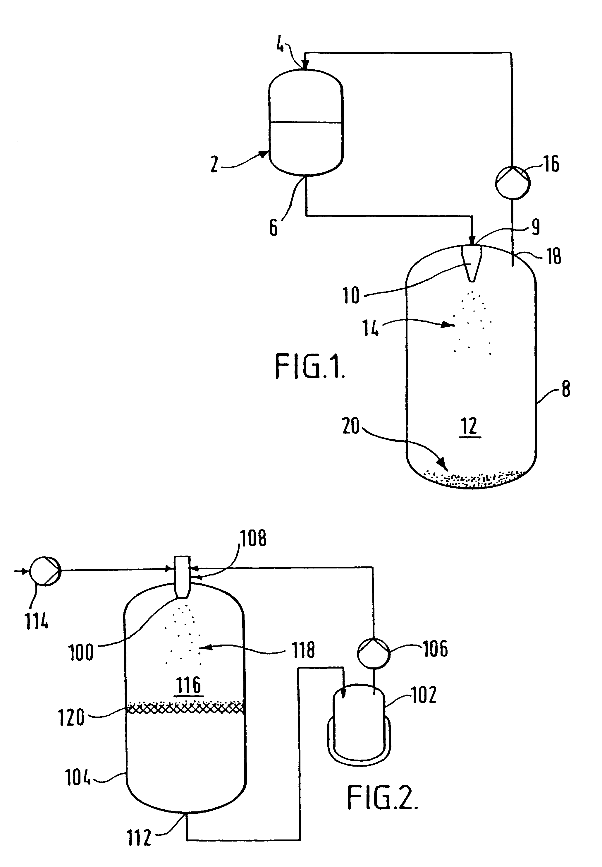 Method for the production of particles