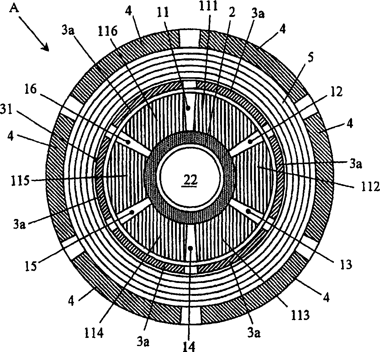 Yoke, electromagnetic actuator, and stirling engine