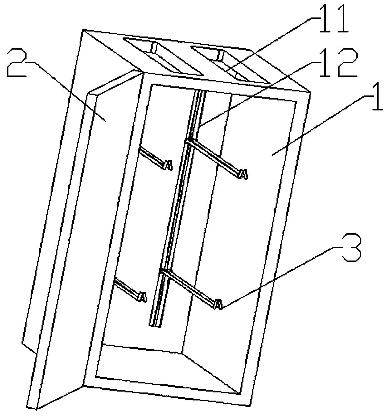 Plastic bag storage box