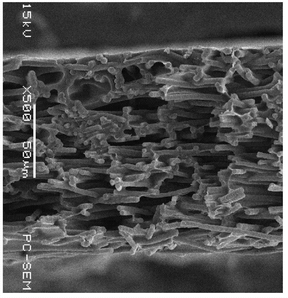 PHBV (Polyhydroxylbutyrate Valerate) composite membrane with high water flux, as well as preparation method and application thereof