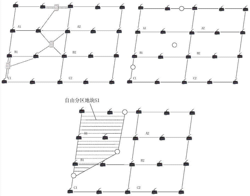 Method and system for collecting production history of wsn farmland free zoning agricultural products