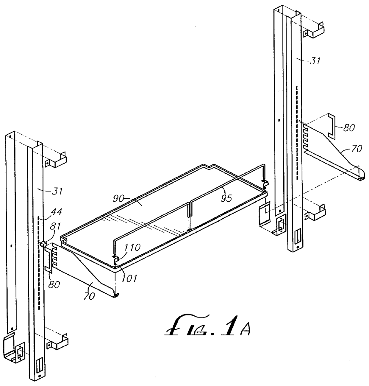 Shelving system and components thereof