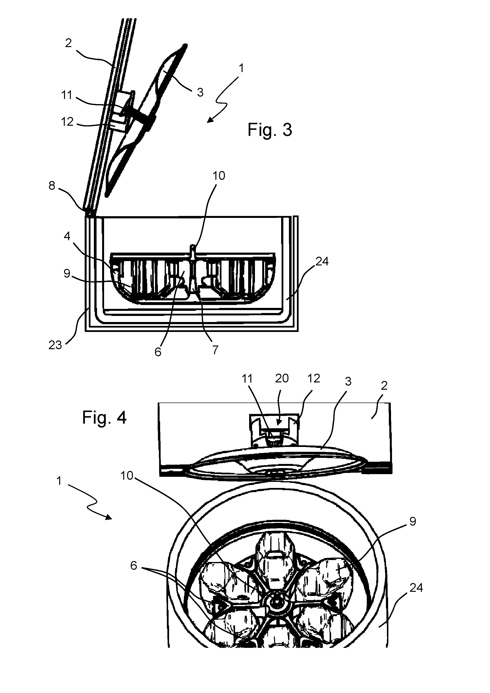 Centrifuge With Automatically Opening Rotor Cover