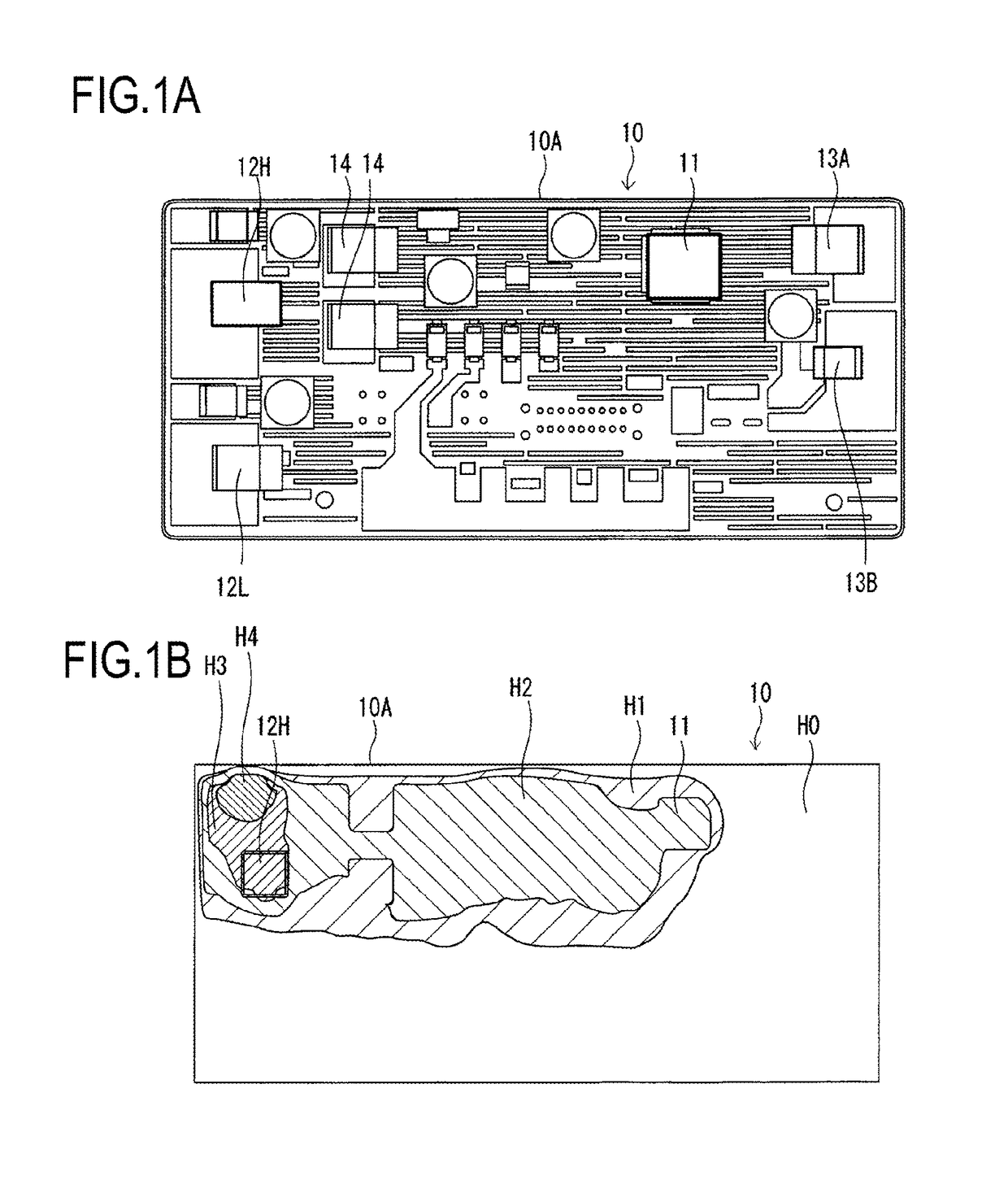 Heatsink-less electronic unit