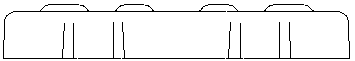 Auxiliary carbon fiber extruding formation device and method for airbag