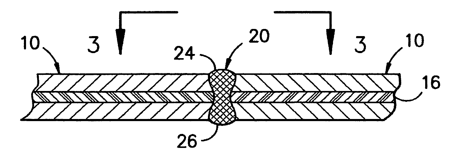 Method for joining or repairing metal surface parts