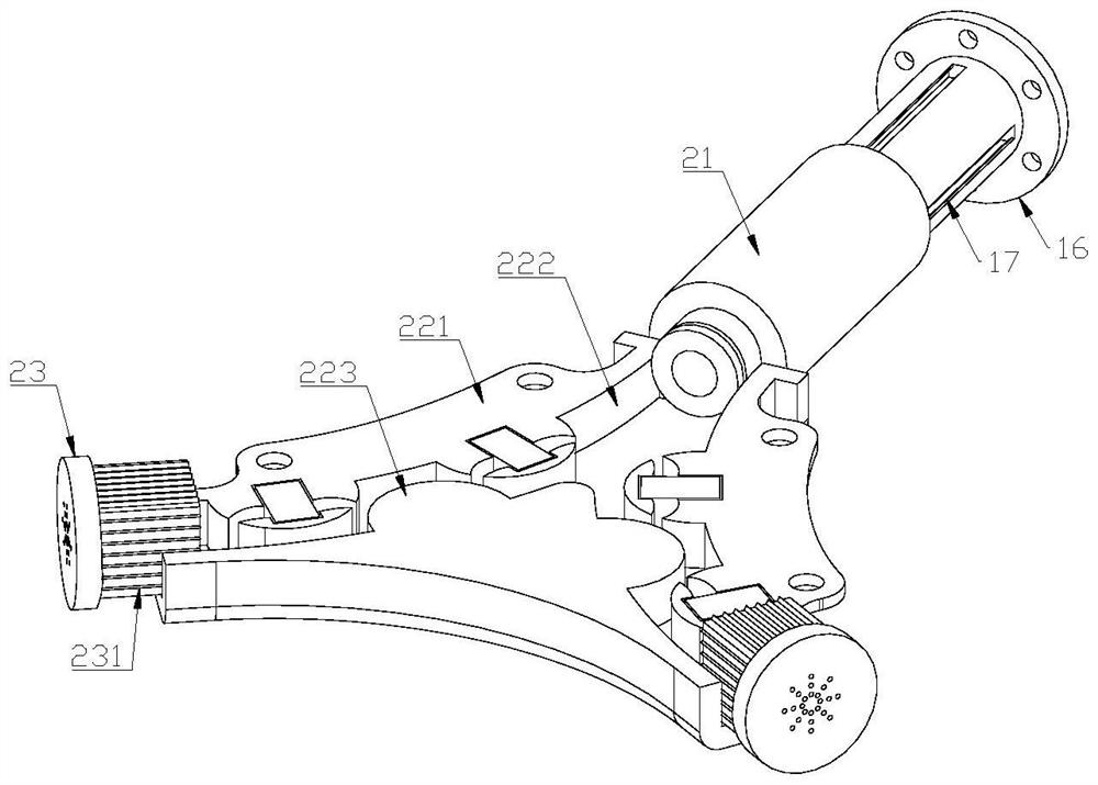 Oxygenation device for mushroom planting greenhouse