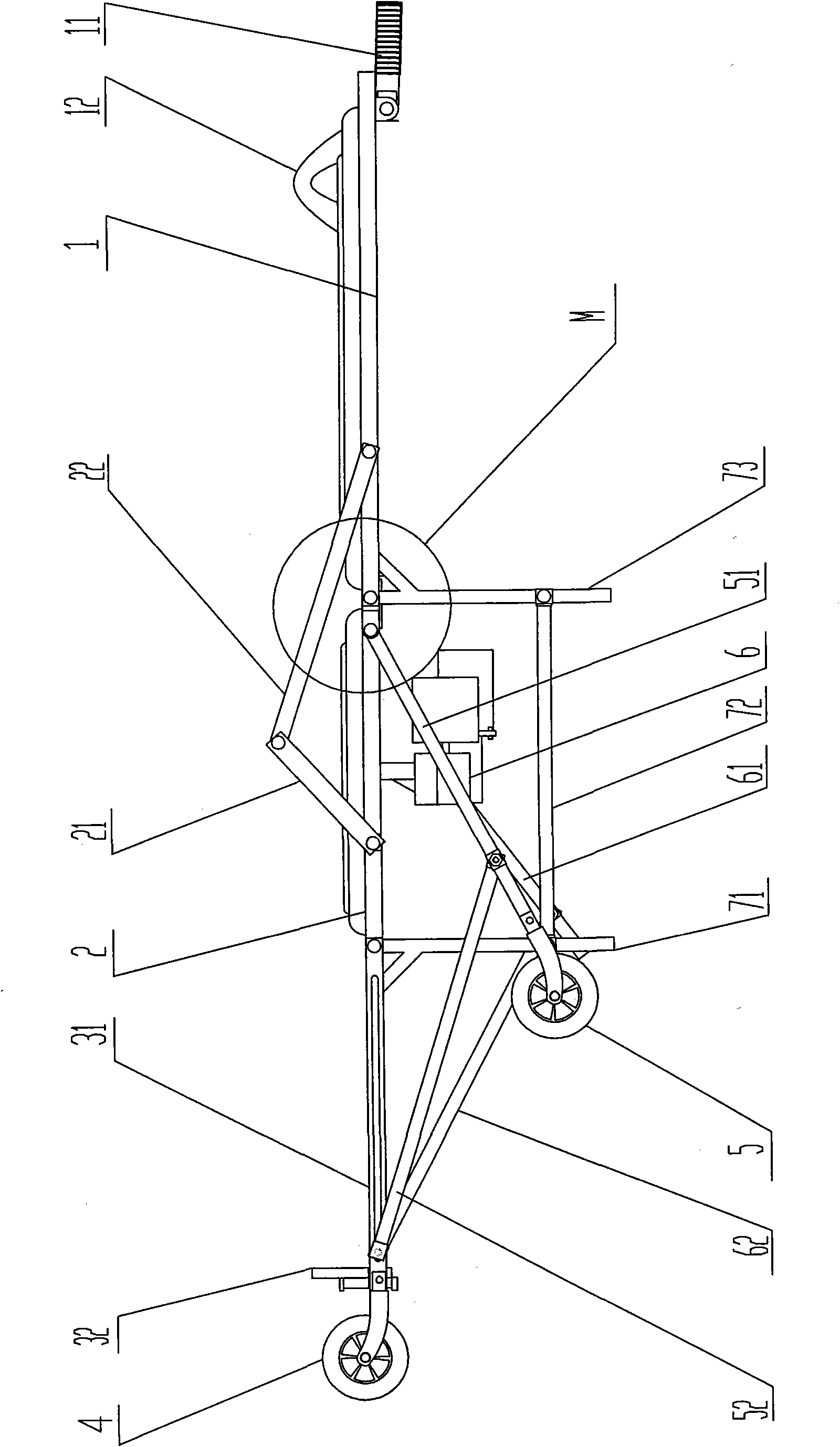 Multifunctional wounded and sick person conveying device and using method thereof