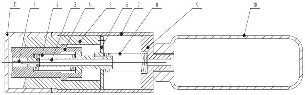 Disposable aqueous humor specimen collecting device