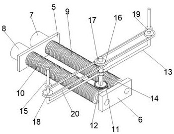 Pelvic bone rehabilitation treatment device for gynecological patients