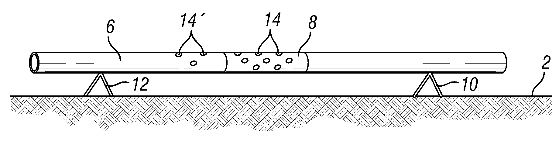 Methods of producing flow-through passages in casing, and methods of using such casing