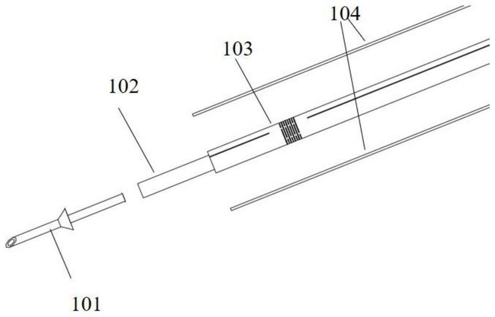Three-dimensional force-sensing surgical needle for minimally invasive surgery