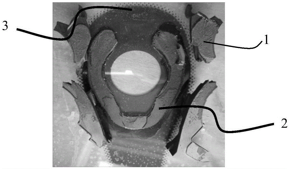 Surface treatment method of glass accessories