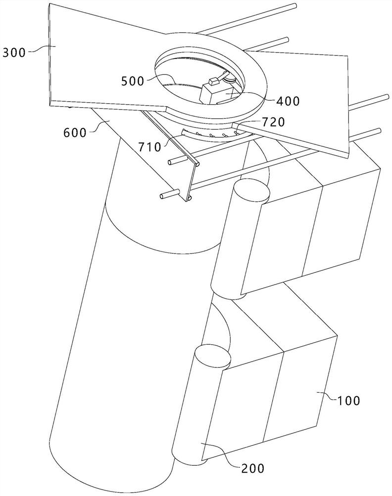 Rotary drum submerged-arc welding device and welding method