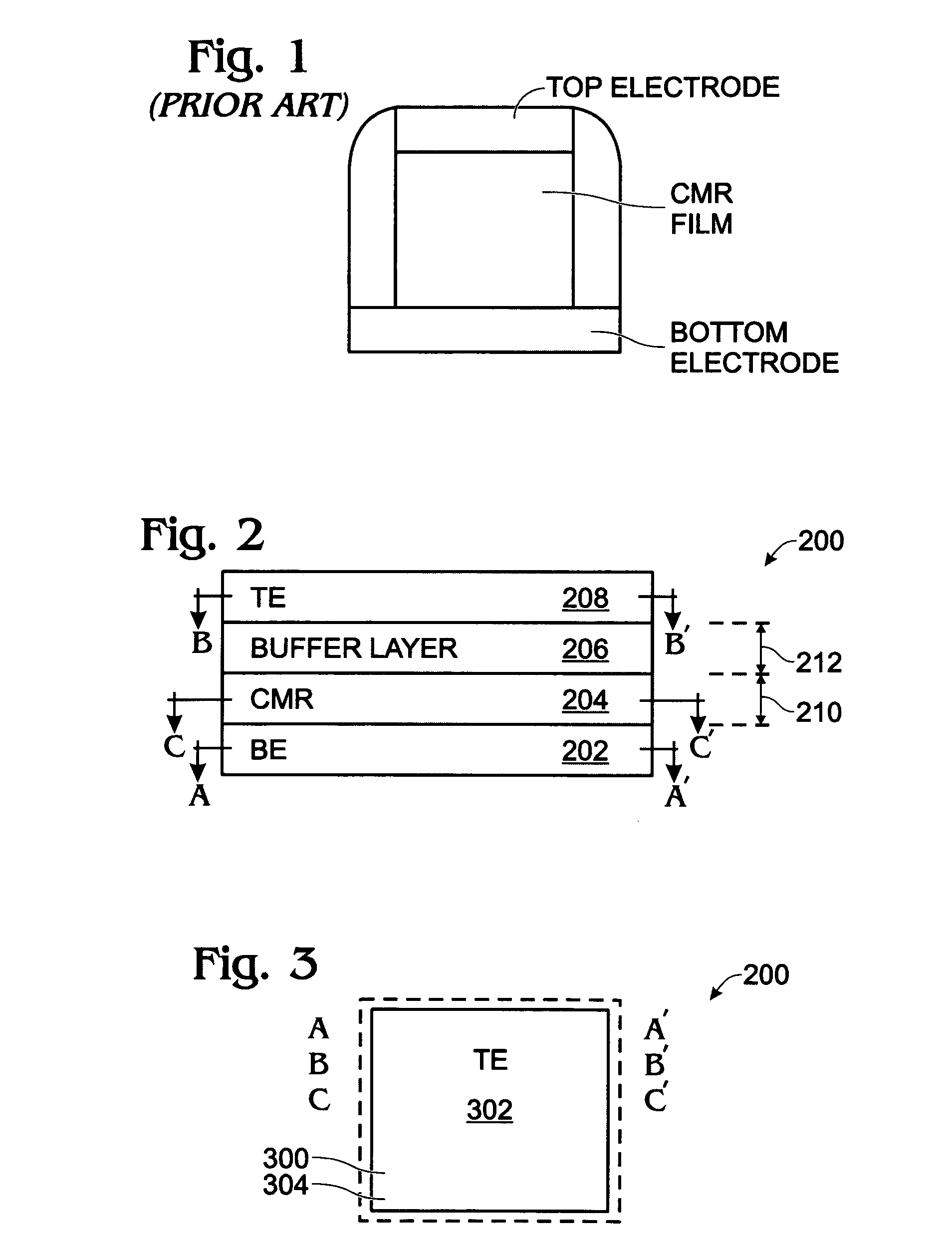 Memory cell with buffered layer