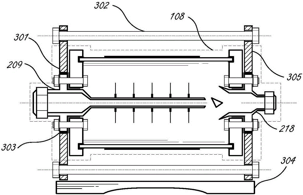 Super-enthalpy plasma composite combustion-support combustion testing device for normal-pressure and low-concentration combustible gas