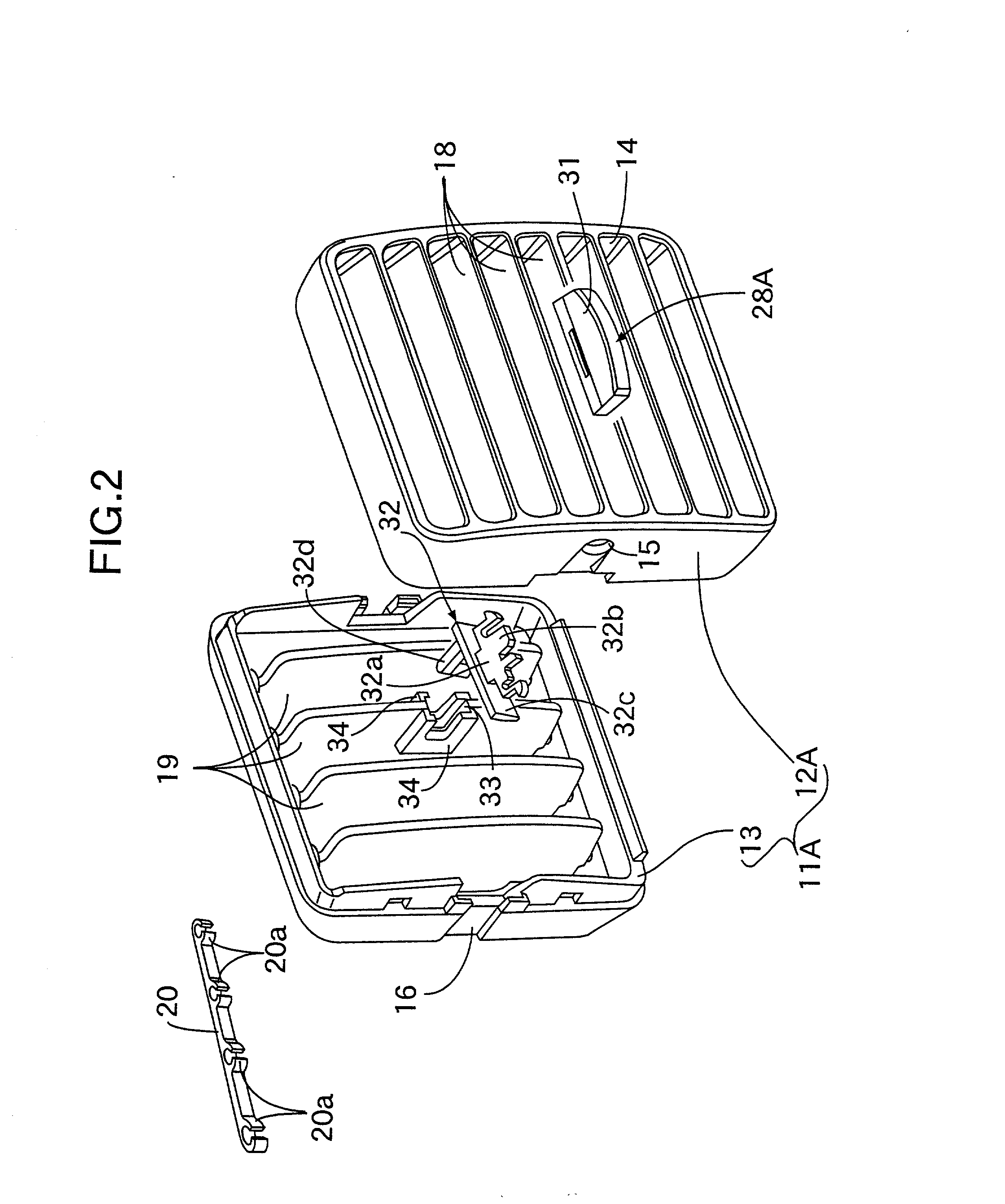 Air conditioner outlet vent device