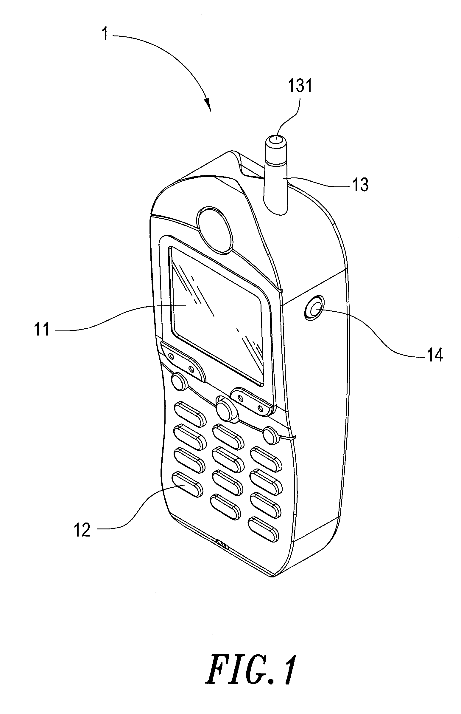 Mobile communication device provided with an ear temperature sensor
