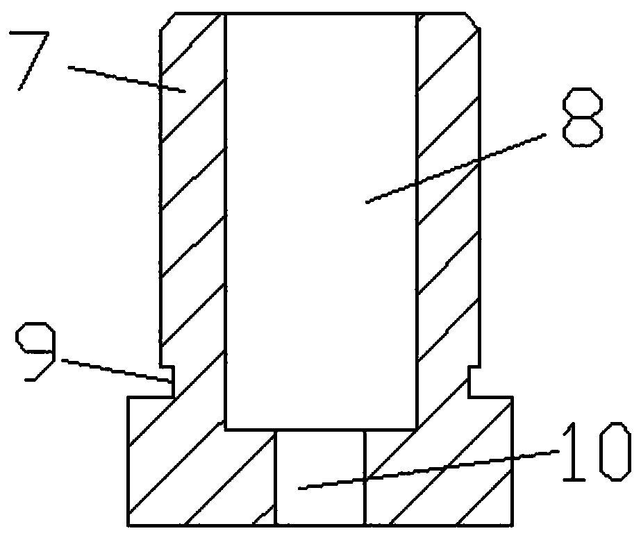 Pressing-sleeve tool structure