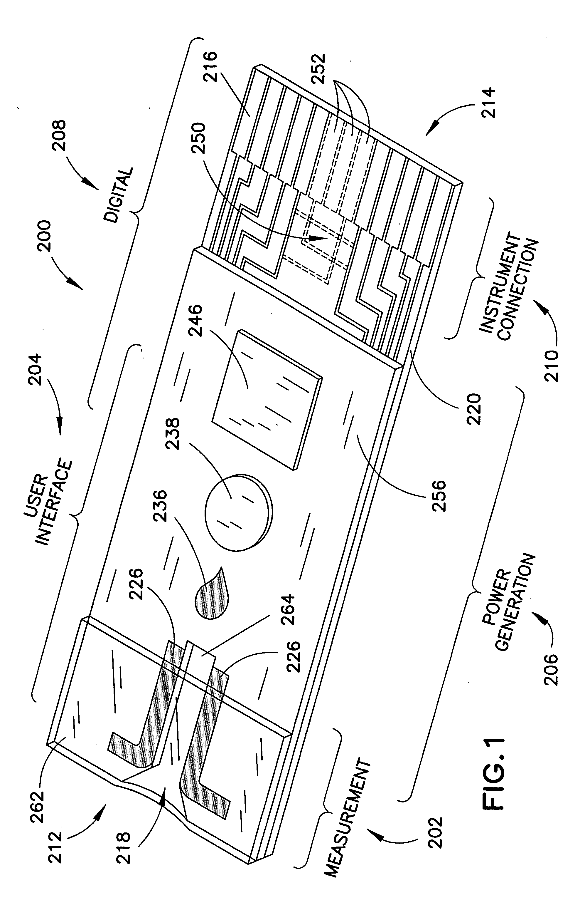 Biosensor with multiple electrical functionalities