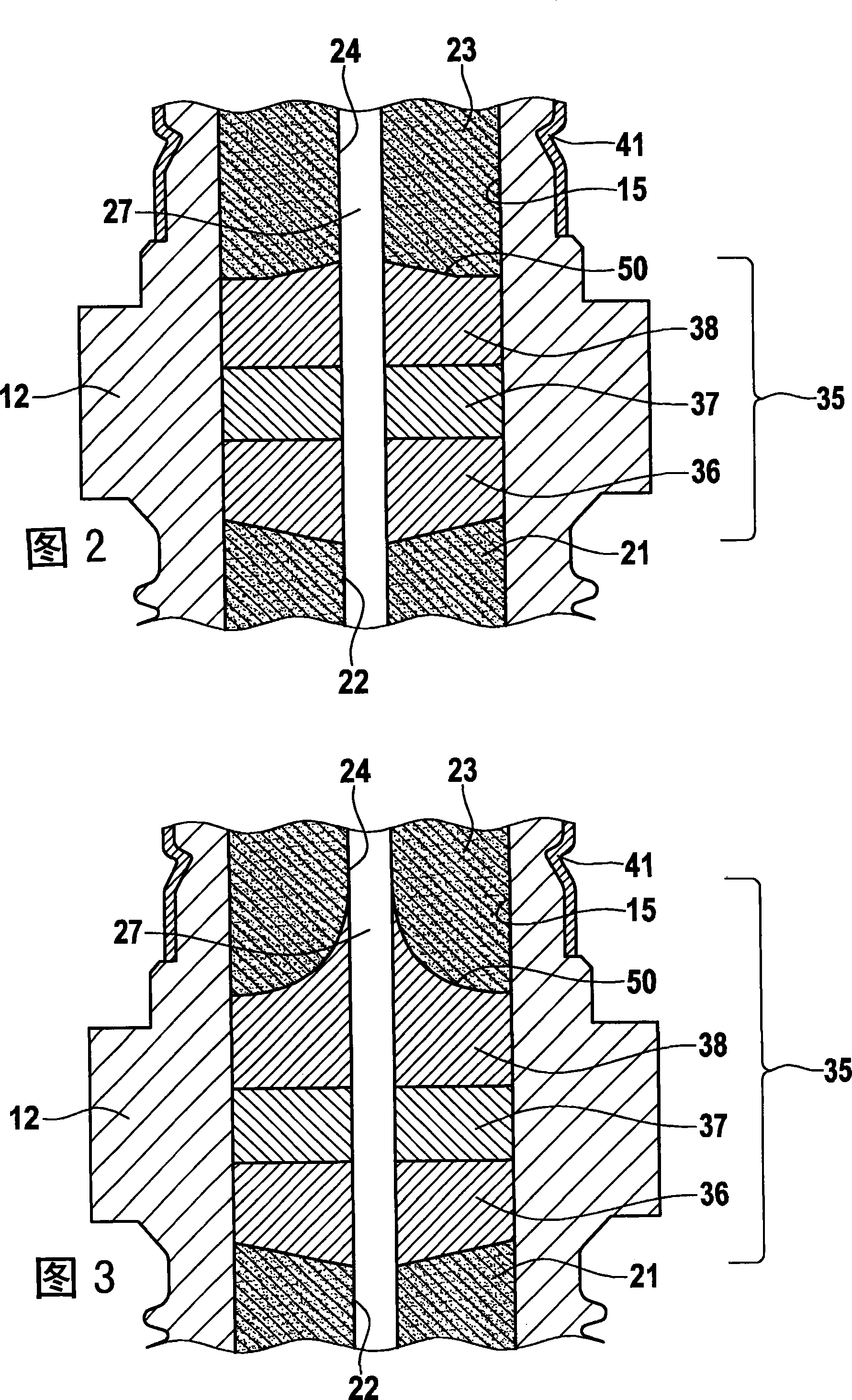 Gas sensor and method for the production thereof and uses