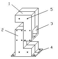 Clamp and method for testing pavement interlayer shear fatigue test piece