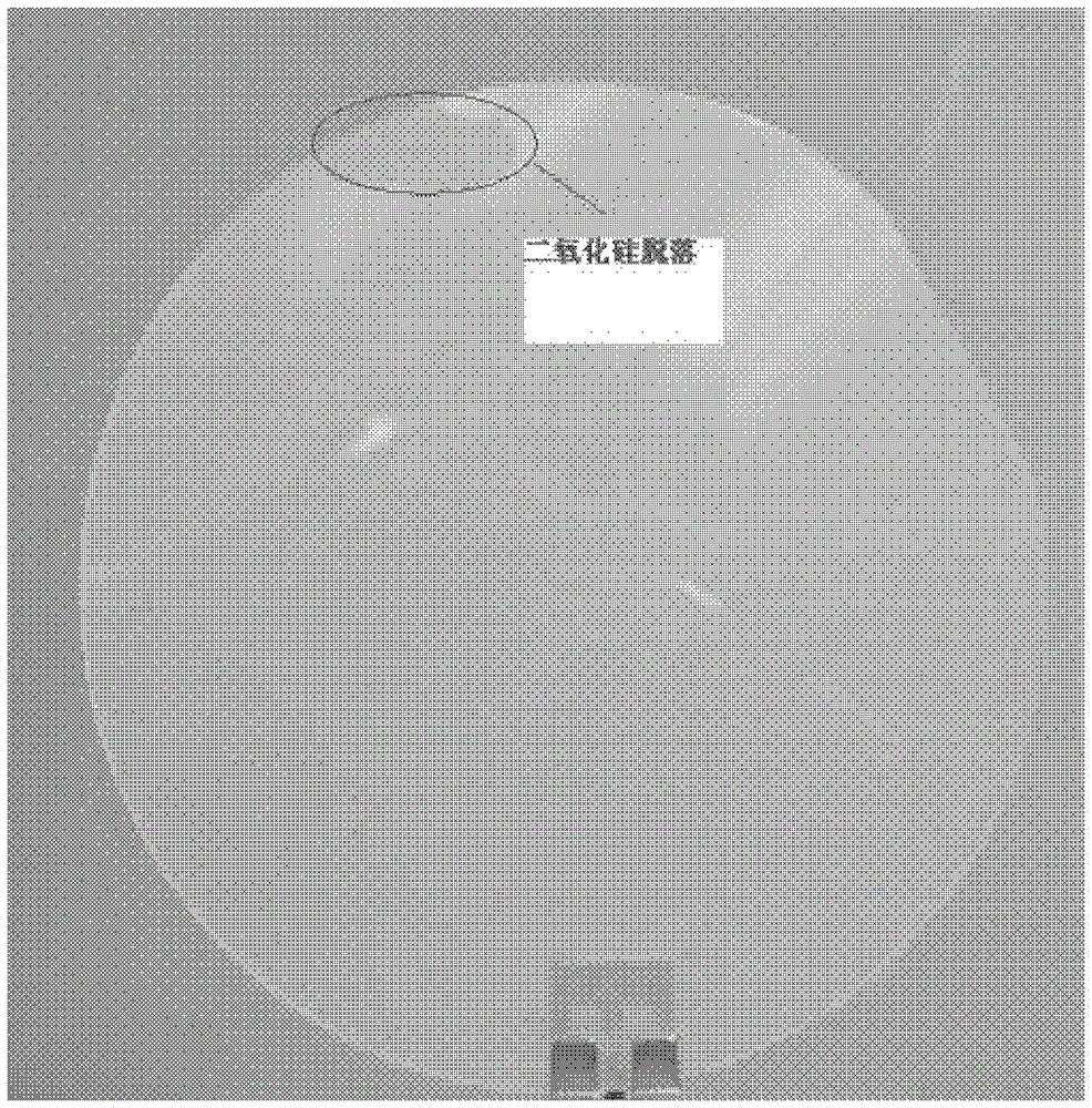 A method for preparing a patterned sapphire substrate for gan growth